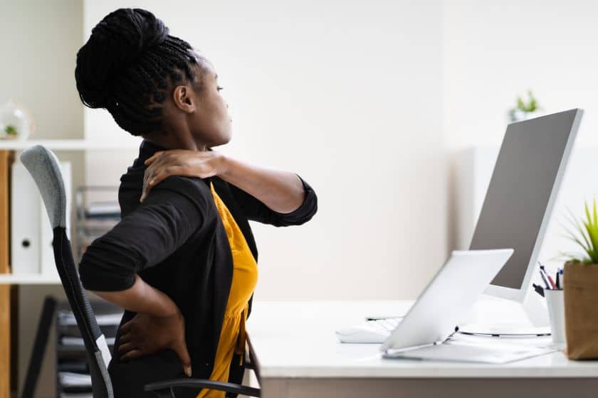 back pain for workers