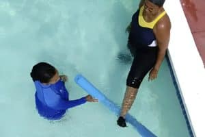 back pain aquatic fitness therapy